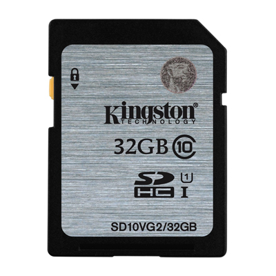 รูปสินค้า Kingston SDHC Class 10 Memory Card 32 GB (SD10V)